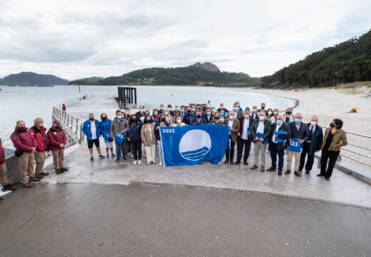 Galicia terá este verán 112 praias con Bandeira Azul, tres das cales conseguen o galardón por primeira vez